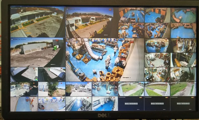 Central de monitoreo CCTV