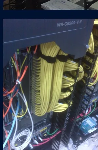 Cableado estructurado en rack